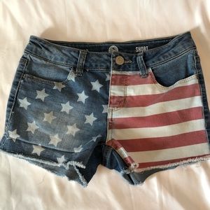 SO American Heritage Jean Shorts (patriotic)